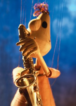 Szenen mit Marionetten